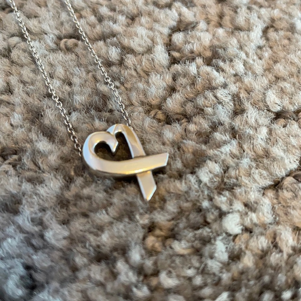 Tiffany & Co. Paloma Picasso Sterling Silver Heart